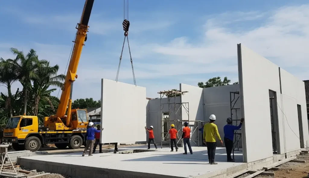Bangun Rumah dengan Beton Precast
