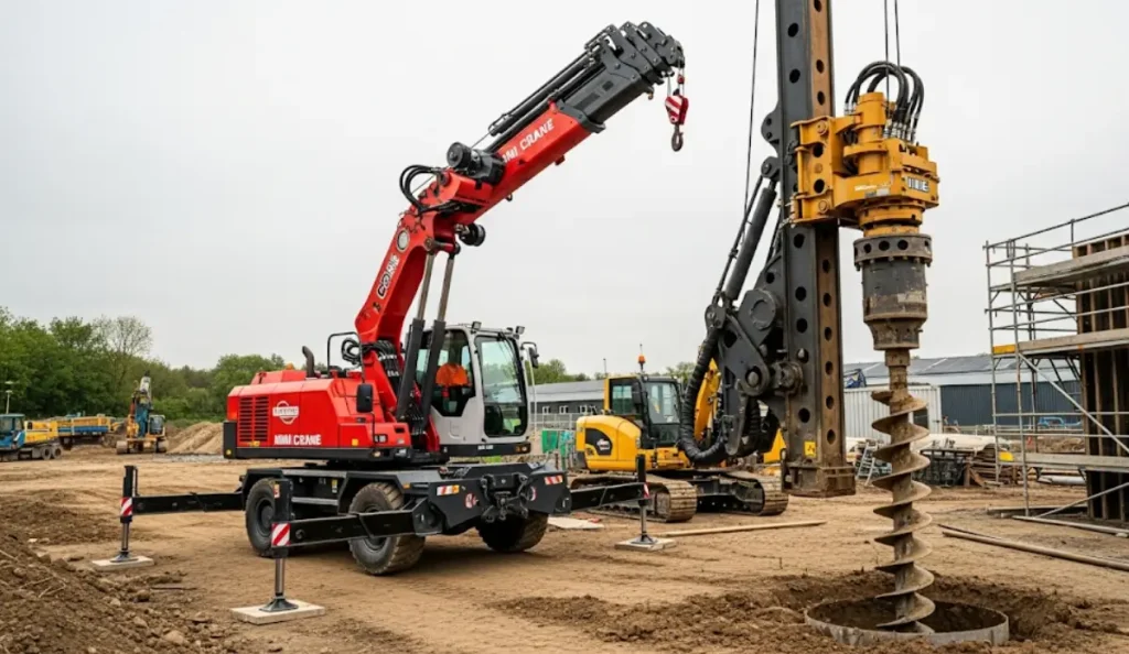 7 Nama Alat Berat untuk Bore Pile