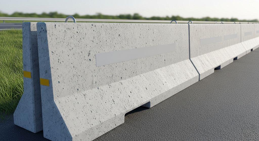 harga dan ukuran barrier beton