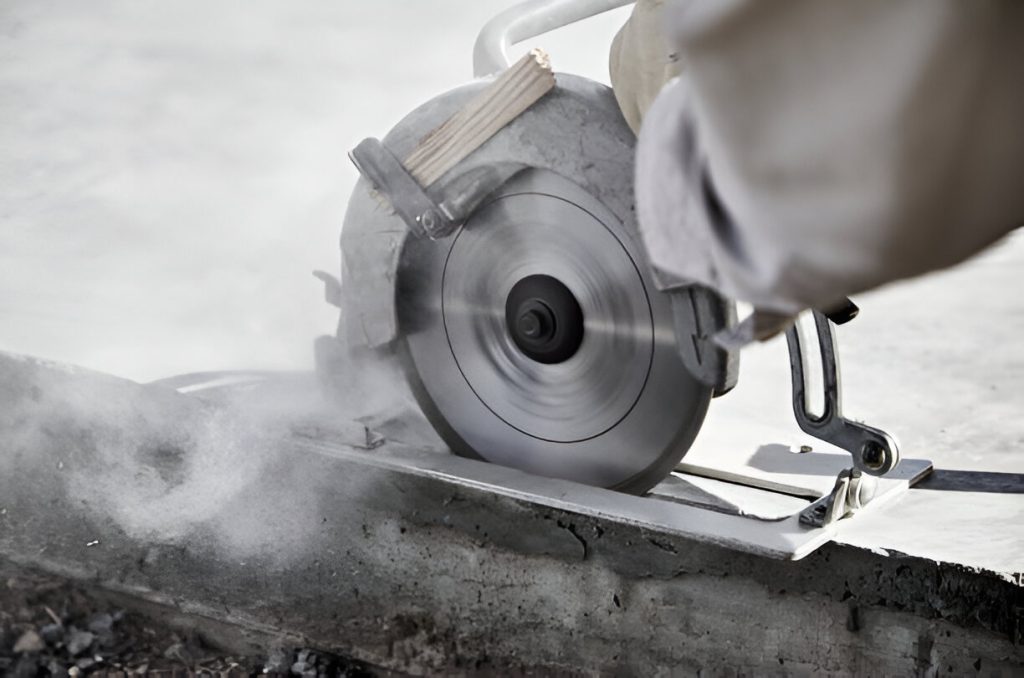 Cara potong besi pancang