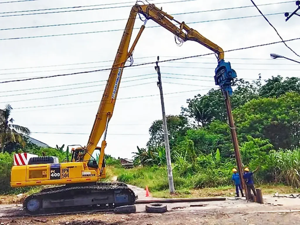Jasa pancang rumah mewah
