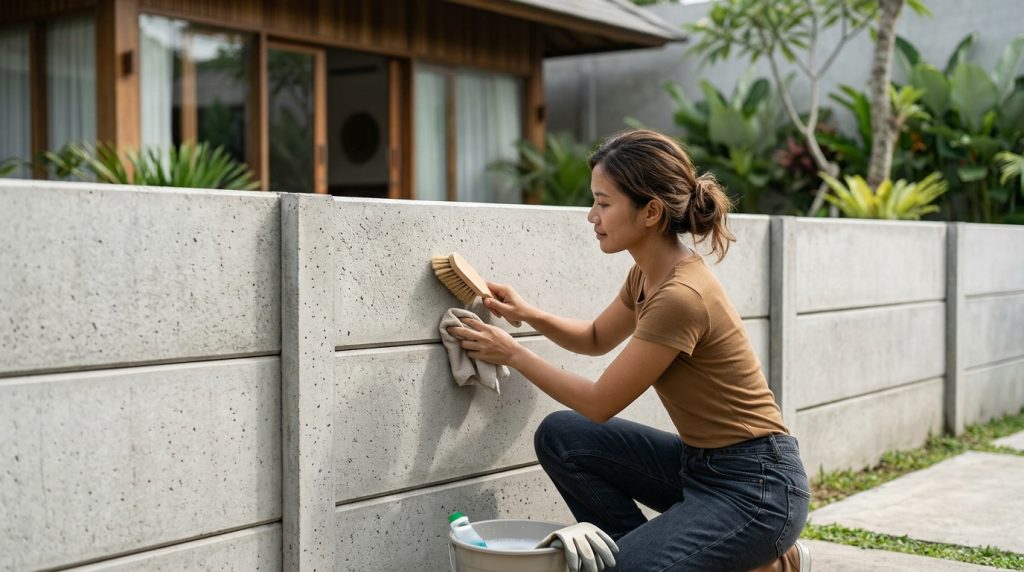 pagar panel beton kuat